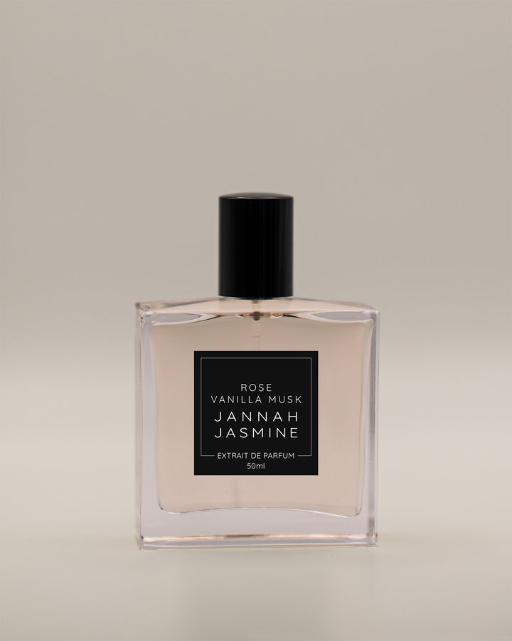 Rose Vanilla Musk Extrait de Parfum spray by Jannah Jasmine